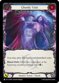 Ghostly Visit (Blue) #IAR190