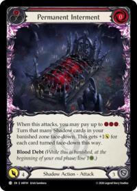 Permanent Interment (Red) #IAR191