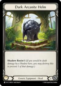 Dark Arcanite Helm #IAR224