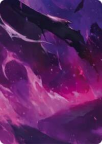 Viserai, the Forsaken // Viserai, Usurper Double Sided Art Card (Bottom Right)