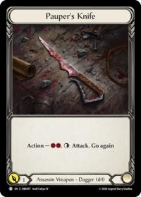 Pauper's Knife #OBK097