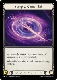 Scorpio, Comet Tail // Zyggy #OMN049 // OMN002