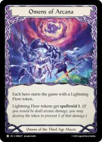 Omens of Arcana // Lightning Flow #OMN227 // OMN203