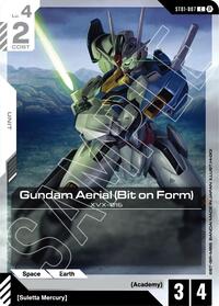 Gundam Aerial (Bit on Form) #ST01-007