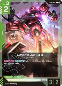 Char's Zaku II #GD01-026
