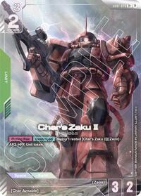 Char's Zaku II (R+) #GD01-026