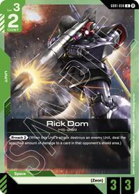Rick Dom #GD01-030