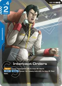 Intercept Orders #GD01-099