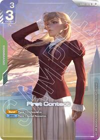 First Contact (U+) #GD01-107