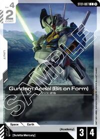 Gundam Aerial (Bit on Form) #ST01-007