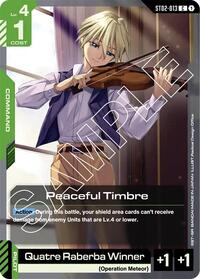 Peaceful Timbre #ST02-013