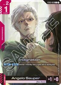 Indignation (C+) #ST03-012