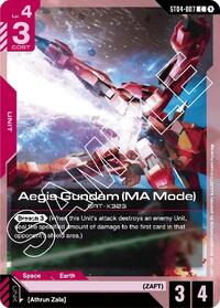 Aegis Gundam (MA Mode) #ST04-007