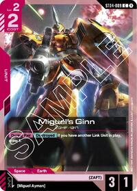 Miguel's Ginn #ST04-009