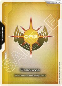 Resource (RP-019) (United Emirates of Orb) #RP-019