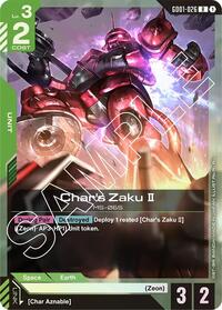 Char's Zaku II #GD01-026