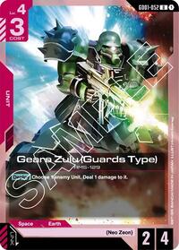 Geara Zulu (Guards Type) #GD01-052