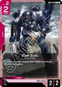 Zee Zulu #GD01-059