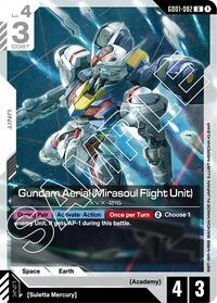 Gundam Aerial (Mirasoul Flight Unit) #GD01-082