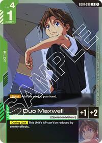 Duo Maxwell #GD01-090