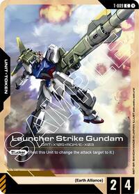 Launcher Strike Gundam (T-009) Token #T-009