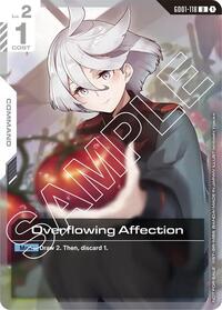 Overflowing Affection (Newtype Challenge 2025 Mission 1) #GD01-118