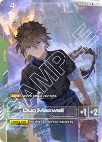 Duo Maxwell (R+) #GD01-090