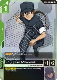 Duo Maxwell (Store Tournament Participant Pack 01) #GD01-090
