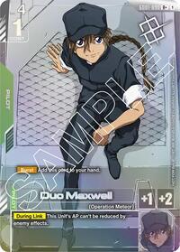 Duo Maxwell (Store Tournament Winner Pack 01) #GD01-090