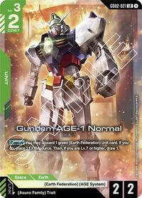 Gundam AGE-1 Normal #GD02-021