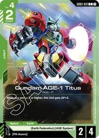 Gundam AGE-1 Titus #GD02-031