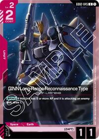 GINN Long-Range Reconnaissance Type #GD02-045