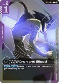 With Iron and Blood (ST05 Release Event) #ST05-013