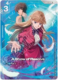 A Show of Resolve (U+) (Premium Accessory Set - Mobile Suit Gundam Wing) #GD01-100