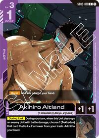 Akihiro Altland #ST05-011