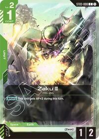 Zaku II (Championship Participation Pack 01) #ST03-008