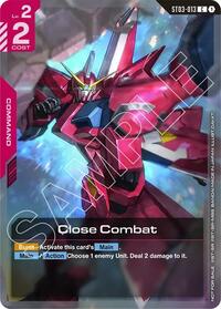 Close Combat (Championship Participation Pack 01) #ST03-013