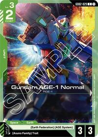 Gundam AGE-1 Normal (GD02-029) #GD02-029