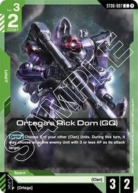 Ortega's Rick Dom (GQ) #ST06-007