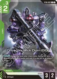 Ortega's Rick Dom (GQ) (C+) #ST06-007