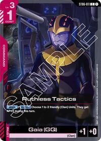 Ruthless Tactics #ST06-011