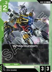 White Gundam #GD02-032