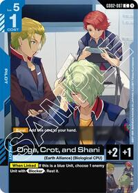 Orga, Crot, and Shani #GD02-087