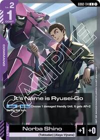 It's Name is Ryusei-Go #GD02-114