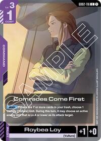 Comrades Come First #GD02-116