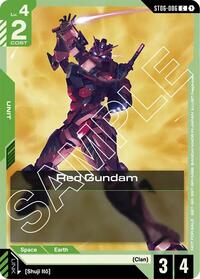 Red Gundam (Boost Kit 01) #ST06-006