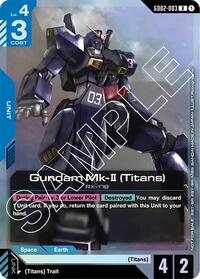 Gundam Mk-II (Titans) (Store Tournament Participant Pack 02) #GD02-003