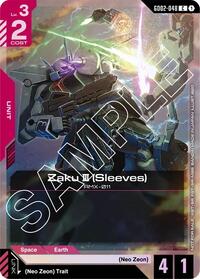 Zaku III (Sleeves) (Store Tournament Participant Pack 02) #GD02-048