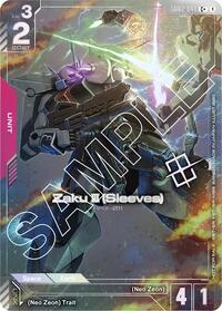 Zaku III (Sleeves) (Store Tournament Winner Pack 02) #GD02-048
