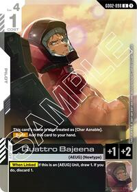 Quattro Bajeena (Store Tournament Participant Pack 02) #GD02-098